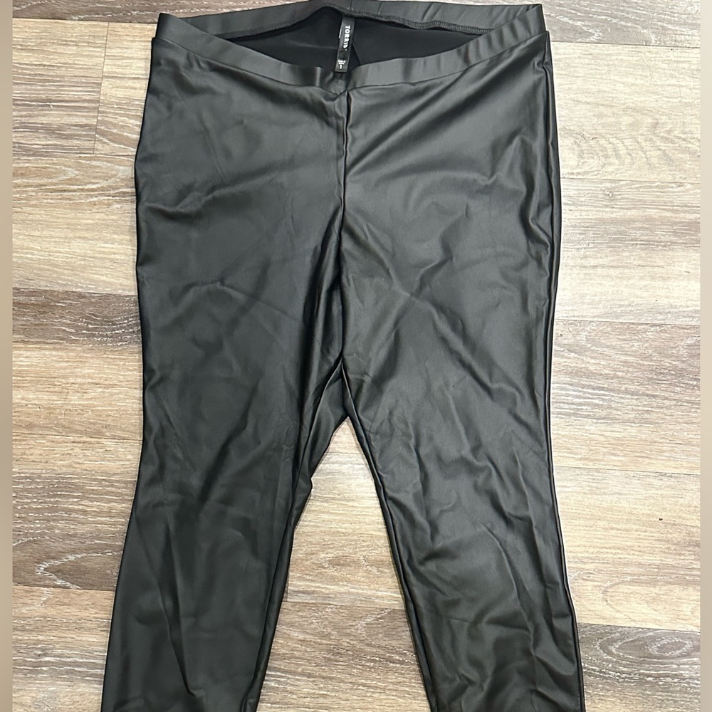 Torrid Pleather Leggings Torrid size 1 (14-16)